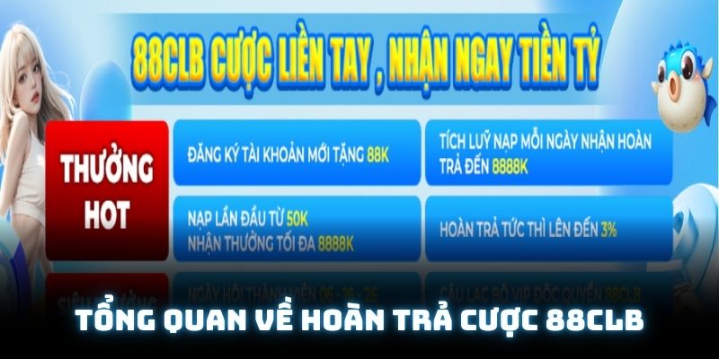 Giới thiệu về chương trình hoàn trả cược hấp dẫn tại 88CLB